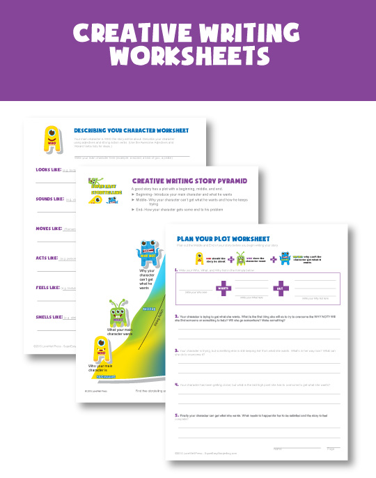 Free printable language arts worksheets for creative writing